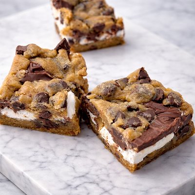 S’mores Cookie Bars