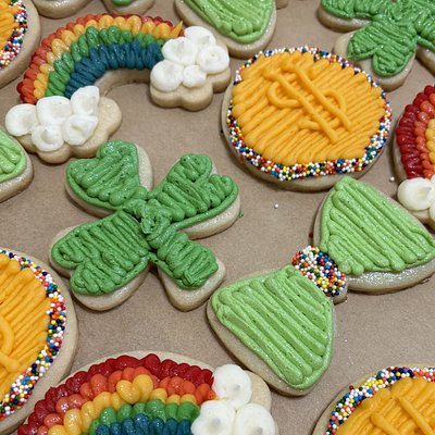 St. Patrick’s Day Sugar Cookies