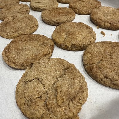 GF/Keto Snickerdoodle Cookies 