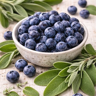 Blue Moon Berry And Sage 