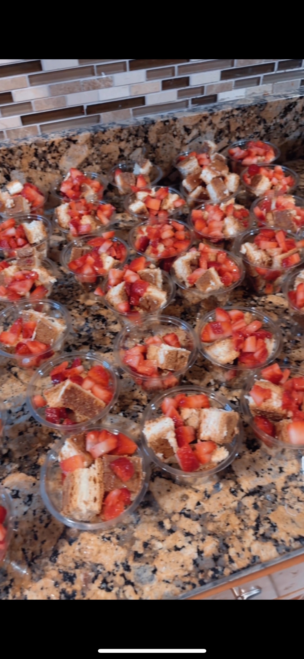 Mini Churro Bites Cups 