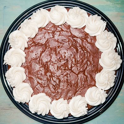 Brown Butter Espresso Brownie Cake