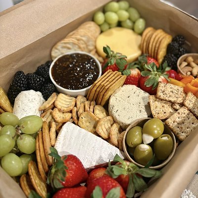 Vegan charcuterie board