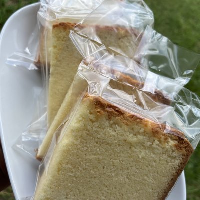 Pound Cake Slice
