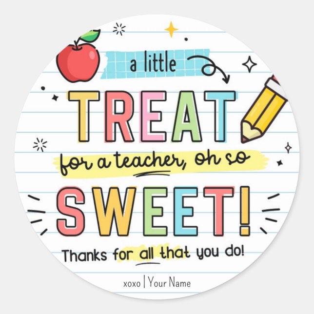 Teacher Appreciation Week Treat 