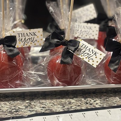 Flavor Filled Candied Apples