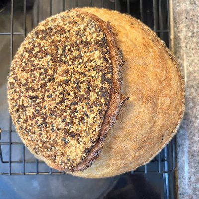 Everything Seasoning Sourdough