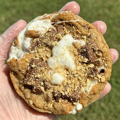Stuffed Smores Cookie