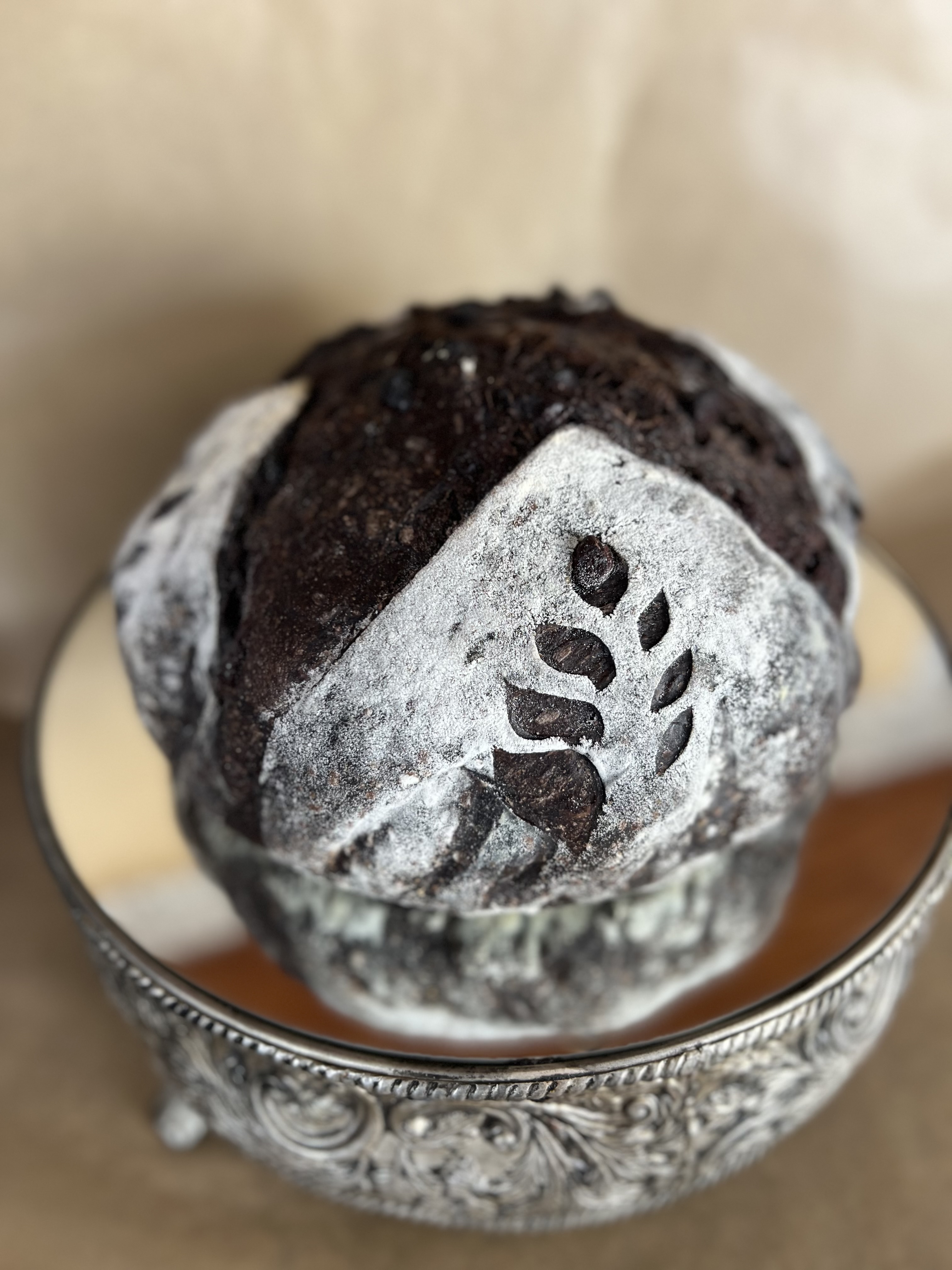 Chocolate Chocolate Chip Boule