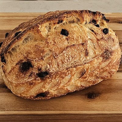 Organic Chocolate Chip Sourdough Bread