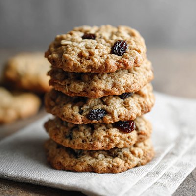 12 Soft and Chewy Oatmeal Raisin 