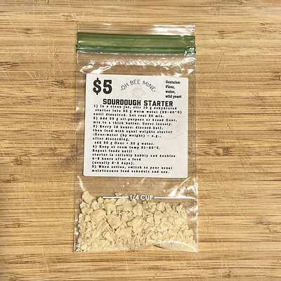 Dehydrated Sourdough Starter 