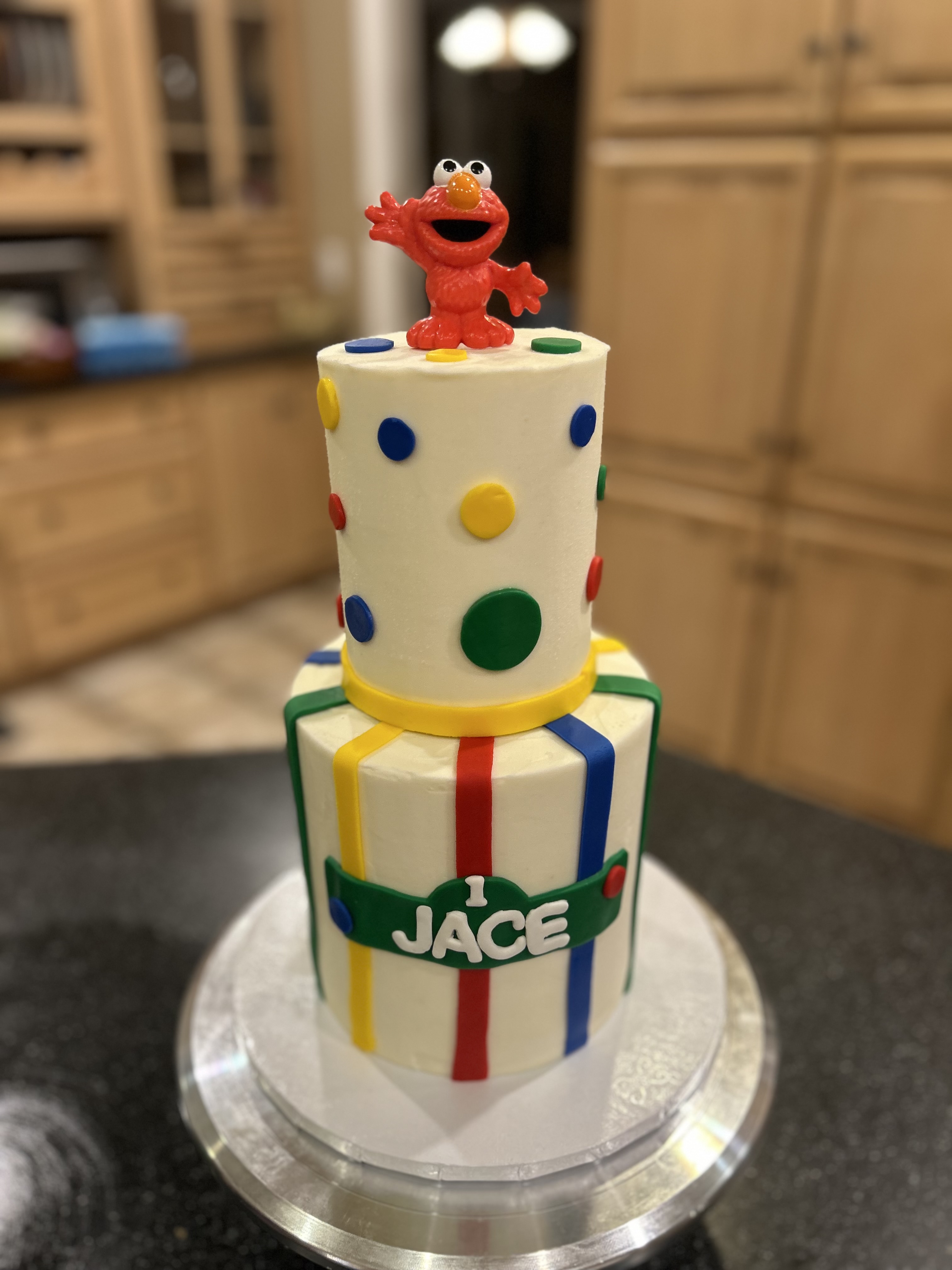Mini 2 Tier Custom Cake