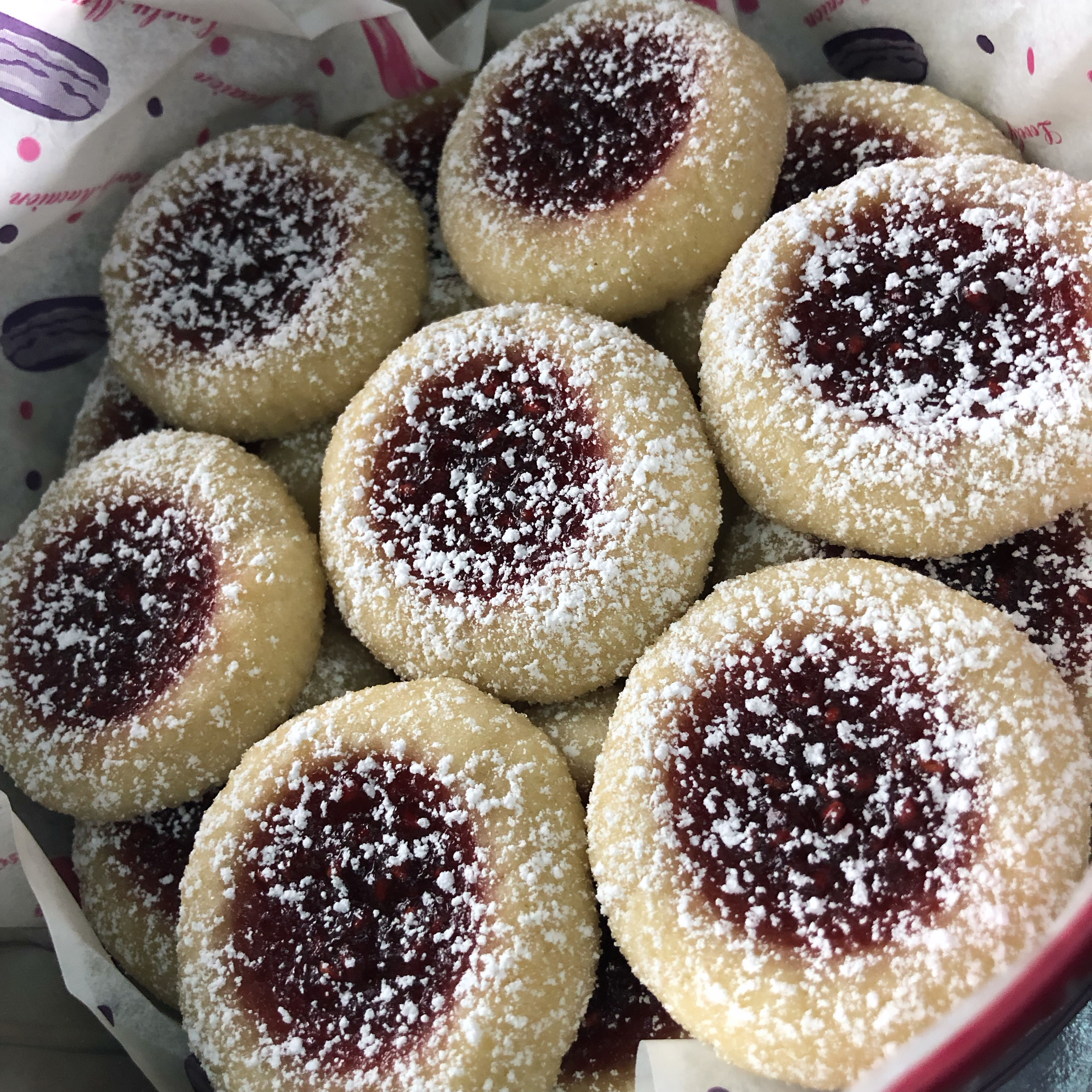 Raspberry Thumbprints
