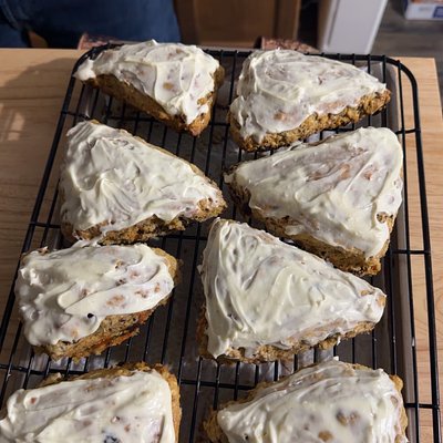 Sourdough Carrot Cake Scones (3ct)