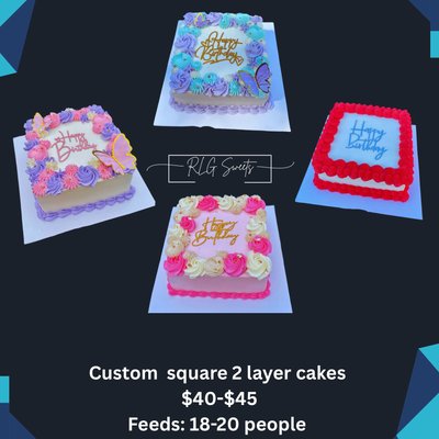 Square Cakes