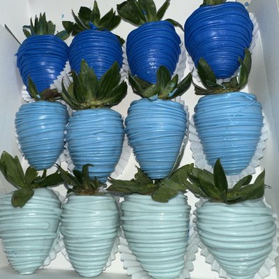 Dipped Strawberries (Plain)               2 colors Only