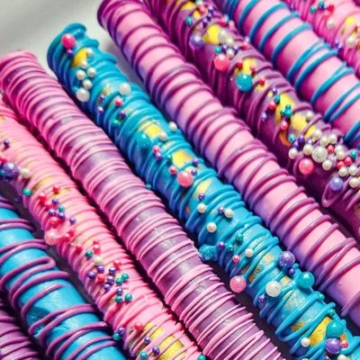 20 Chocolate Covered Pretzel Rods