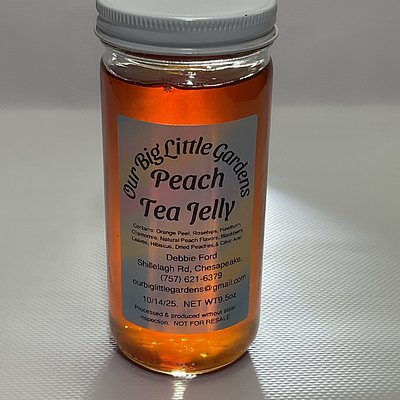 Peach tea 9.5oz