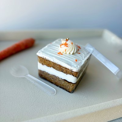 BROWN SUGAR CARROT Cake Cube