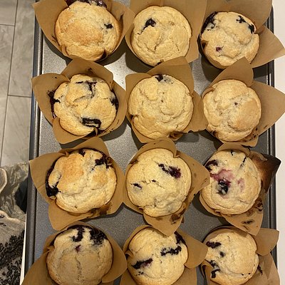 Blueberry Muffins (12 Count)