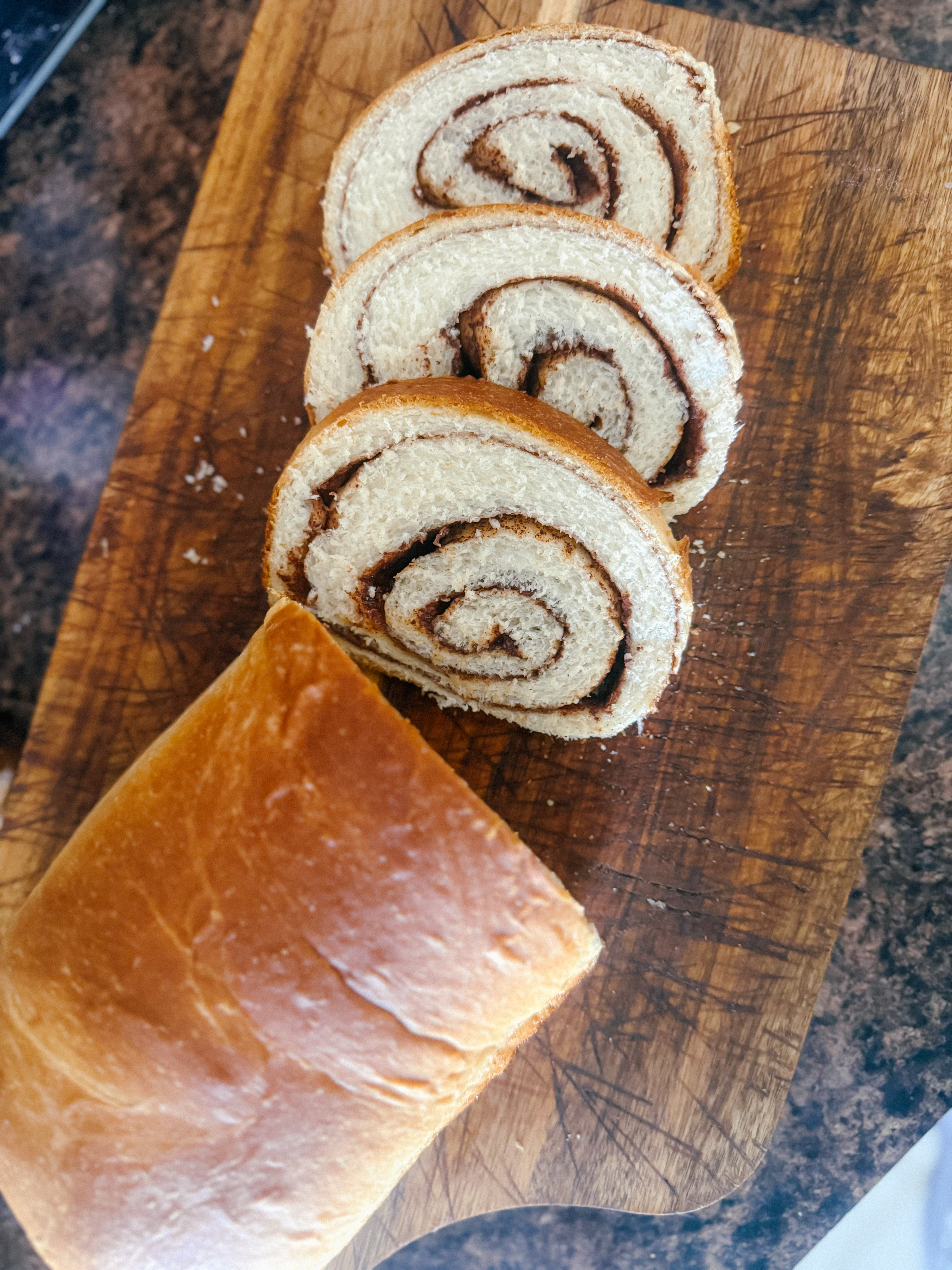 Cinnamon Swirl Yeast Loaf