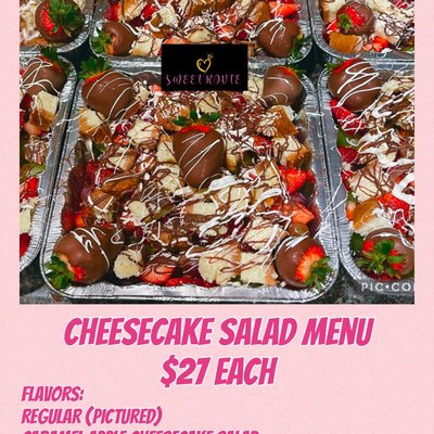 Cheesecake salads