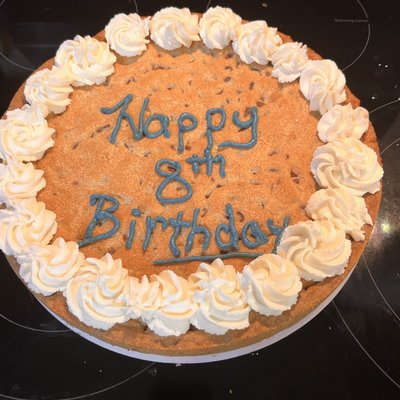 Chocolate Chip Cookie Cake