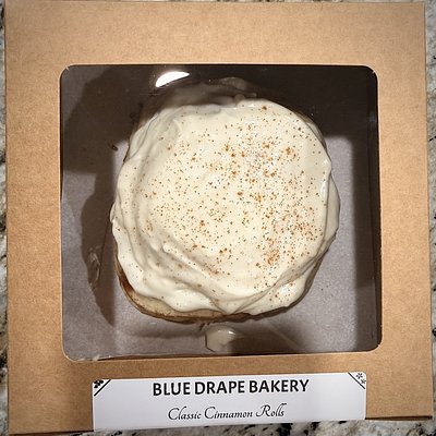 Cinnamon Rolls W/ Cream Cheese Frosting (4pack) 