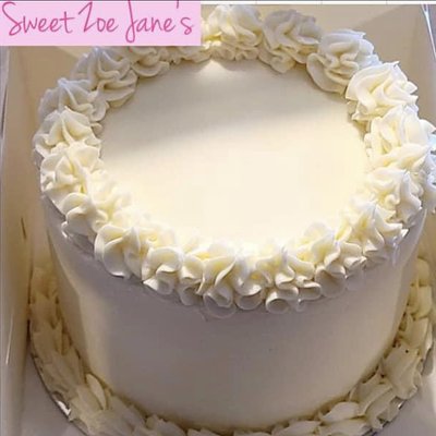 Brides Cake Or White Almond Sour Cream Cake 