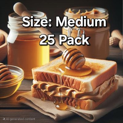 (Med. 25pk) Pawfect Peanut Butter🍯🥜