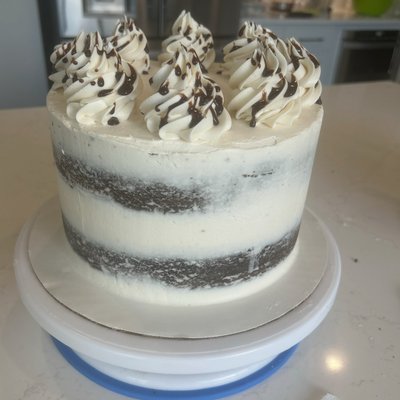 Standard Naked Cake Double Layer 