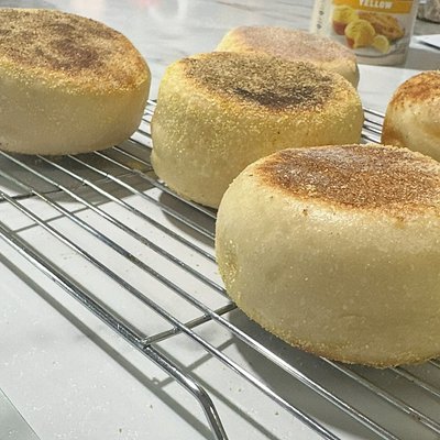 Sourdough English Muffins