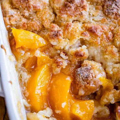 Peach Cobbler Small (8x8)