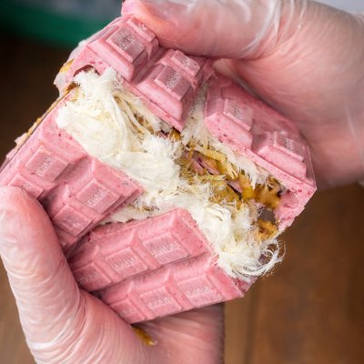 Angel Hair Chocolate Bar