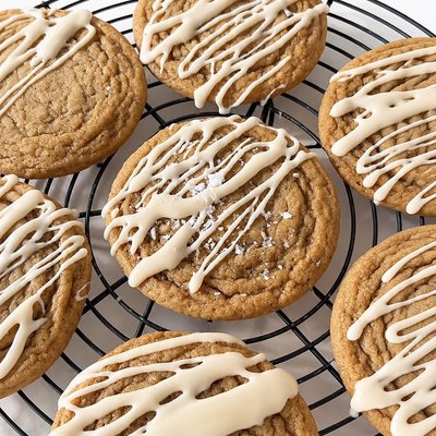 Maple Iced Cookies