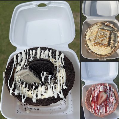 Cheesecake Waffle Bowl 