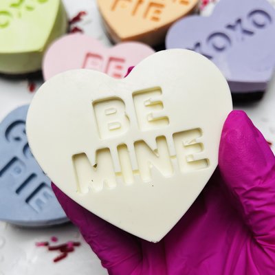 Chocolate Dipped Heart Brownies (6ct) 
