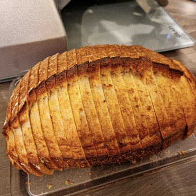 FRESH SLICED SOURDOUGH LOAF
