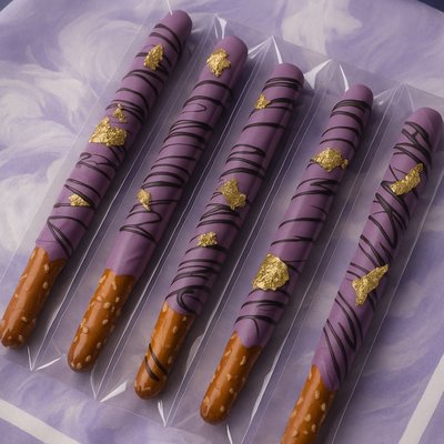 Dipped Pretzels 