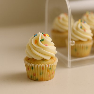 Mini Funfetti Cupcakes (12)