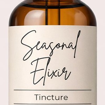 Seasonal Elixer Tincture (2 Oz)