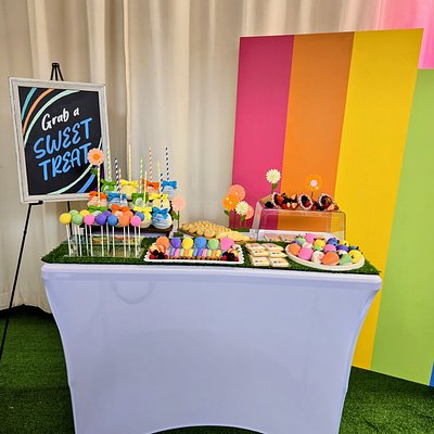 Dessert Table Set Up 