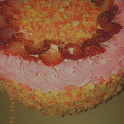 3 Layer 8in Cake Custom