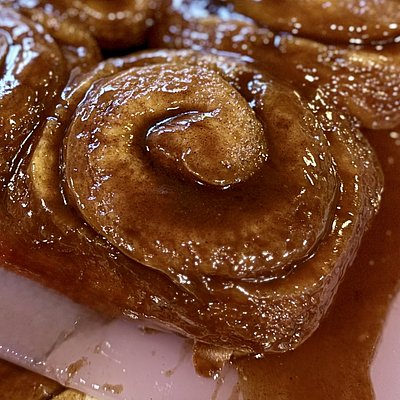 Caramel Cinnamon Roll