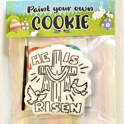 PYO Single Sugar Cookie - He Is Risen