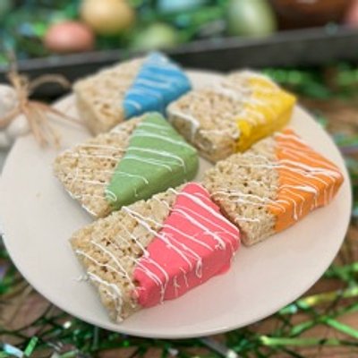 Dipped/decorated, Rice Krisie Treats (4) Individually wrapped additional 