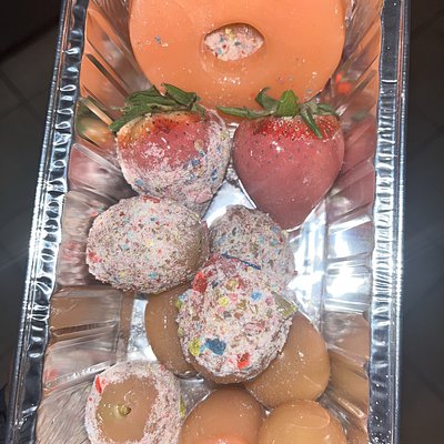 Small Candied Fruit Tray 