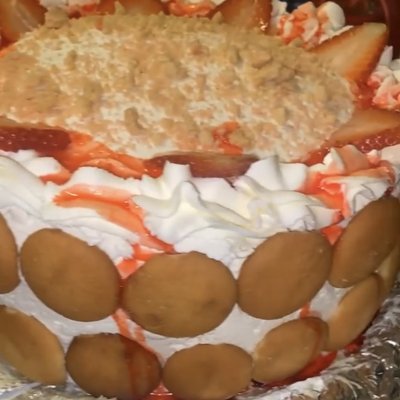 Strawberry banana pudding