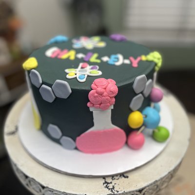 6” Double Layer Cake (smash cake size Serving 6-8)
